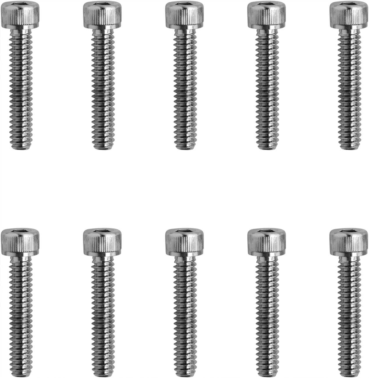 Bolts - Socket-Head - Replacement - Knurled/Coarse Thread - #10-24 x 1" - 10 Pack - Image 3