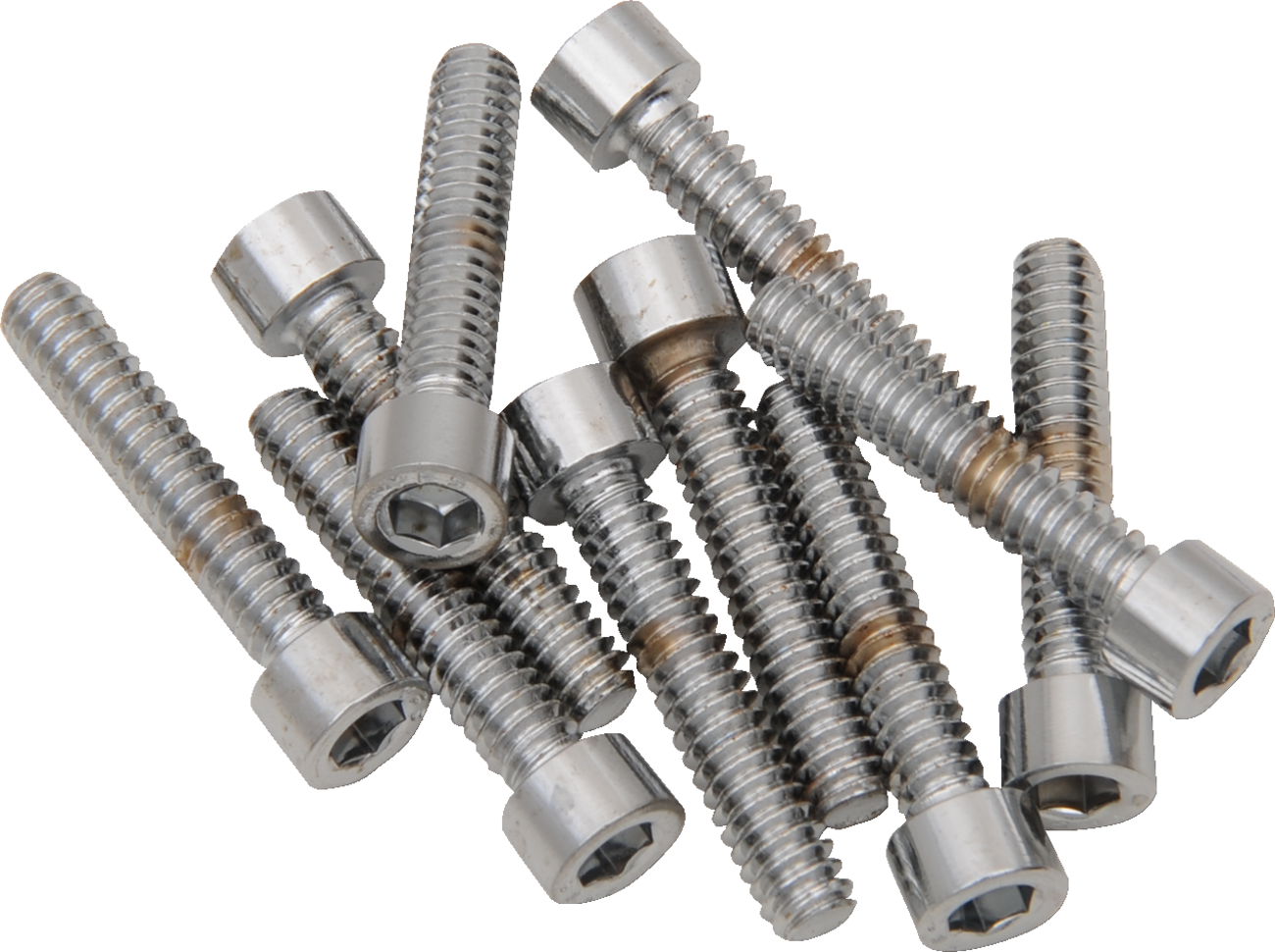 Bolts - Socket-Head - Replacement - Smooth/Coarse Thread - #10-24 x 1-1/4" - 10 Pack