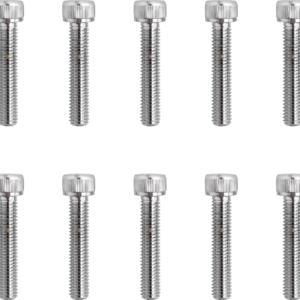Bolts - Socket-Head - Replacement - Knurled/Fine Thread - #10-32 x 1" - 10 Pack