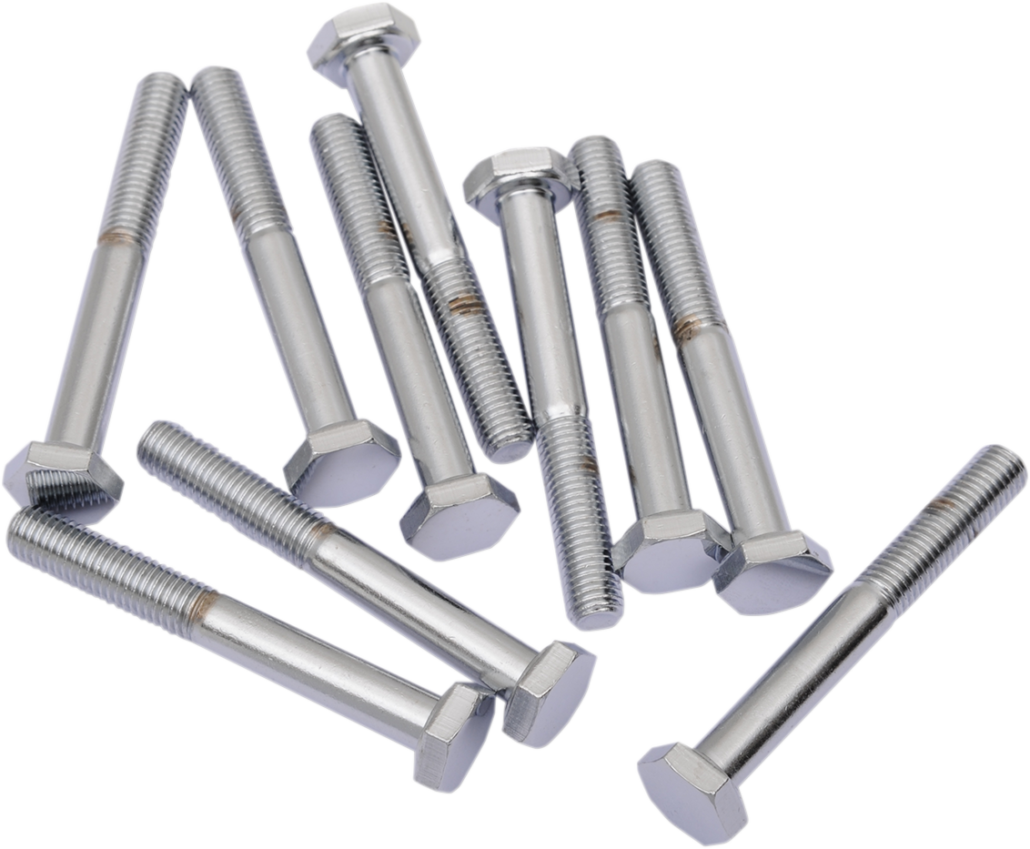 Bolts - Hex Head/Replacement - Fine Thread - 1/4"-28 x 2-1/4" - 10 Pack