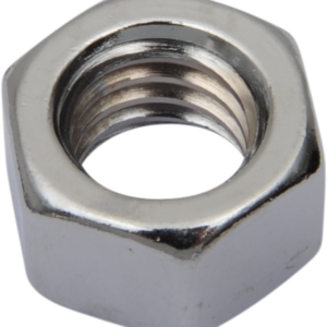 Nut - Hex - 3/8"-24 - Chrome