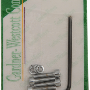 Bolt Kit - CV Carburetor - Top Cover - Socket-Head - Chrome