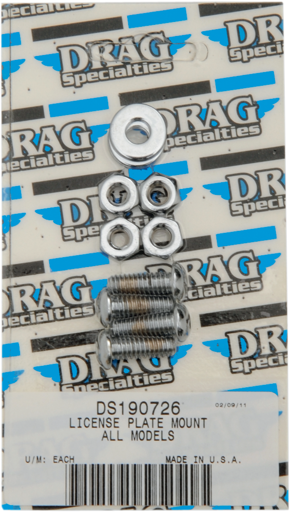 Mount Bolt Set - Socket Head - License Plate