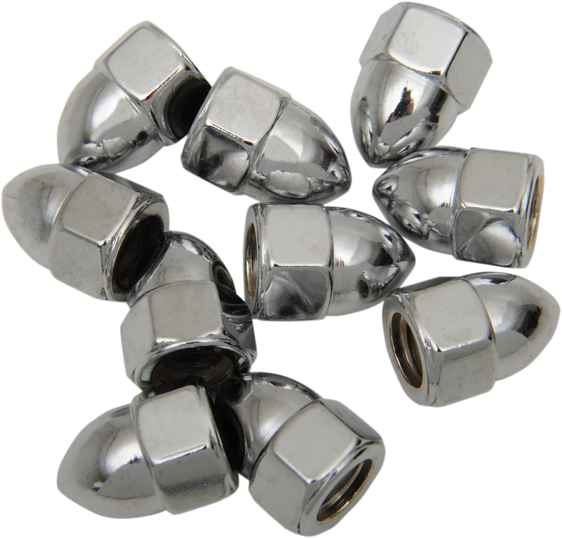 Nut - Acorn - Chrome - 5/16"-18 - Image 2