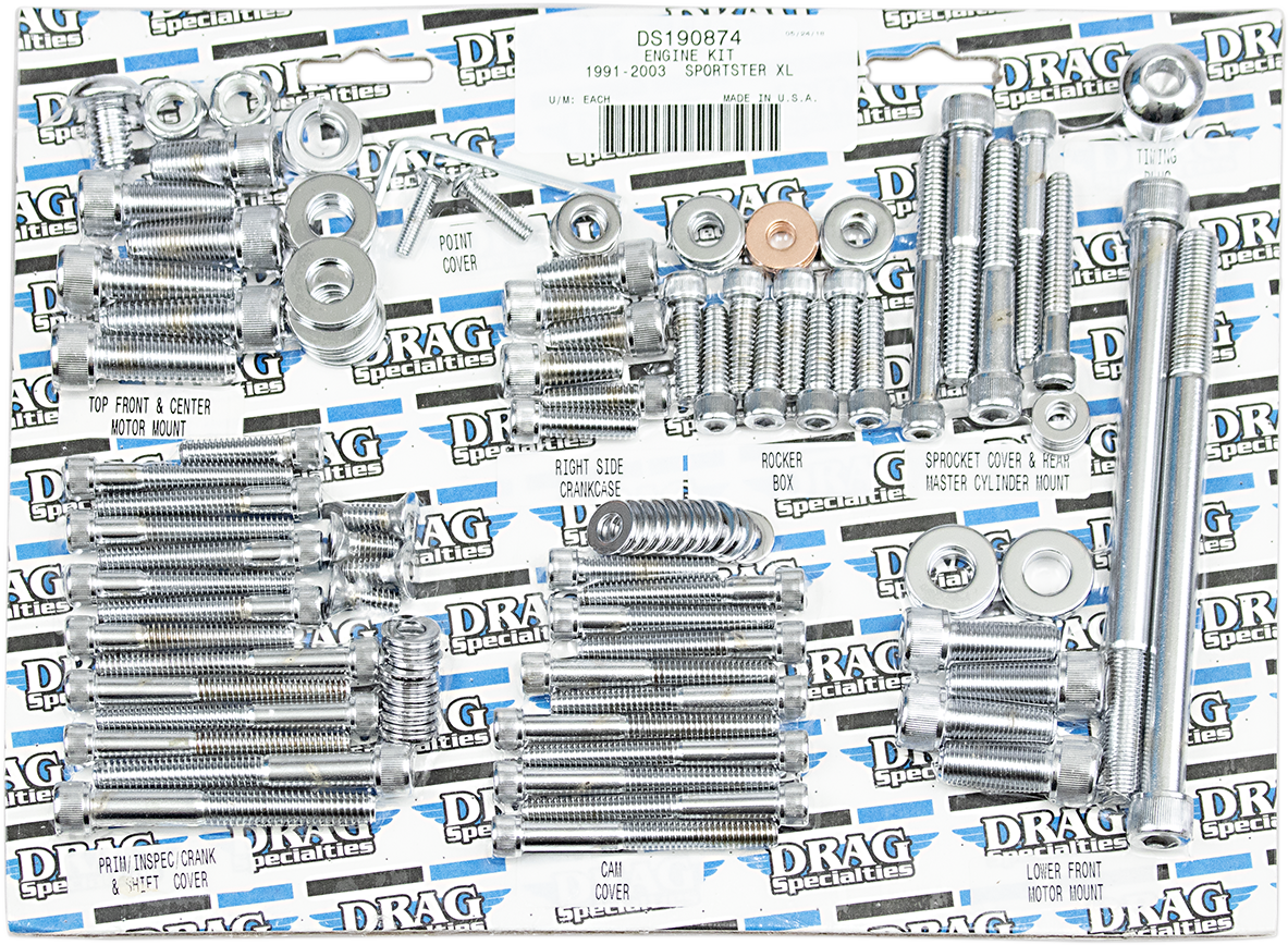 Bolt Kit - Motor - Socket-Head - XL