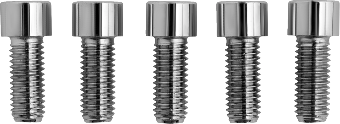 Bolts - Socket-Head/Replacement - Smooth/Coarse Thread - 1/2"-13 x 1-1/4" - 5 Pack
