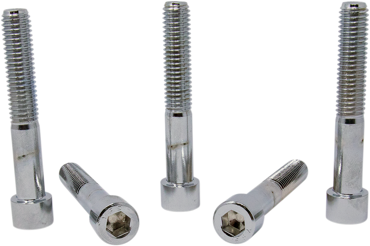 Bolts - Socket-Head/Replacement - Smooth/Coarse Thread - 1/2"-13 x 3-1/4" - 5 Pack