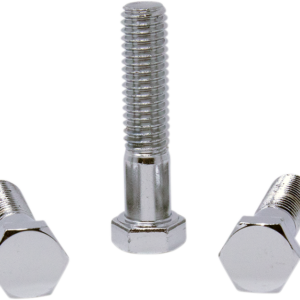 Bolts - Hex-Head - Chrome - 7/16"-14 x 2"