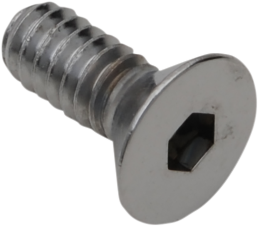 Bolts - Flat-Head - Chrome - 10-24 x 1/2"