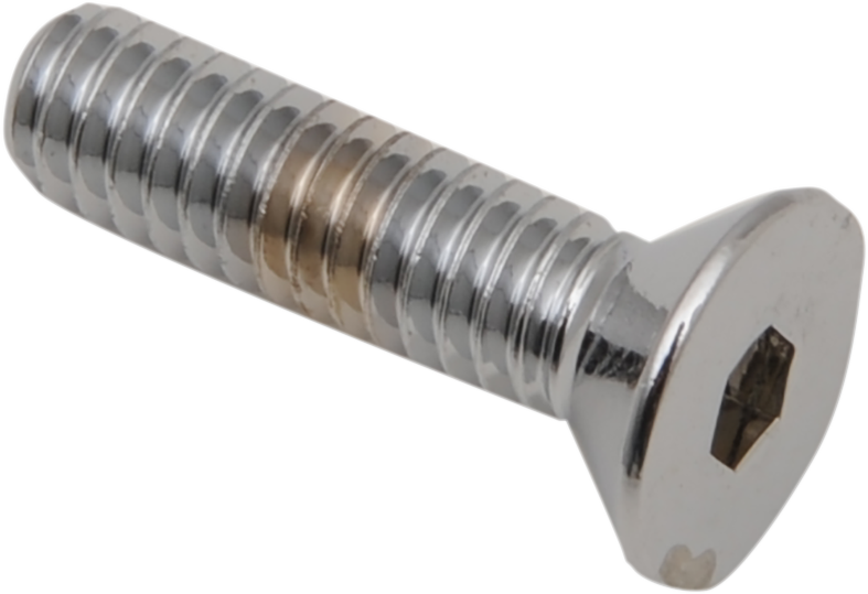 Bolts - Flat-Head - Chrome - 1/4"-20 x 1" - Image 2
