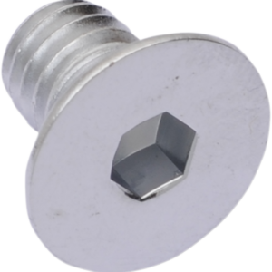 Bolts - Flat-Head - Chrome - 5/16"-18 x 5/8"