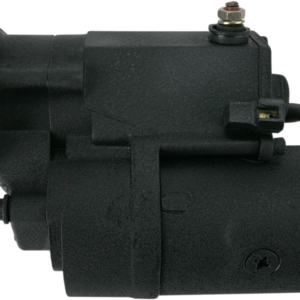 Starter Motor - Harley Davidson - Black Wrinkle