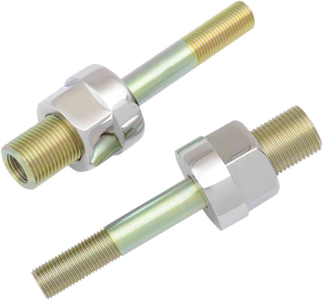 Adjustable Shock Lowering Kit - Chrome/Gold Anodized Finish - Lowers 0"- 1.25"