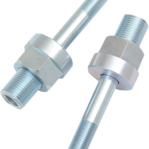 Adjustable Shock Lowering Kit - Silver Zinc Finish - Lowers 0"- 1.25"