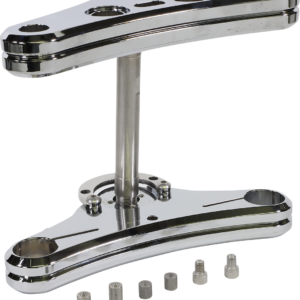 Triple Tree - 41 mm - Chrome - Raked 5° - Elite Radius Groove