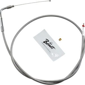 Throttle Cable - +3" - Stainless Steel