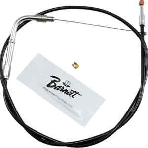 Throttle Cable - +3" - Black