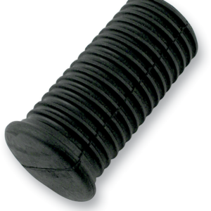 Rubber Footrest Cover - Black - XL
