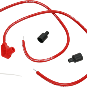 Universal Spark Plug Wire Kit - 90 degree - Red