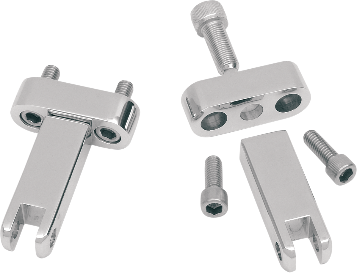 Passenger Peg Mounts - Chrome - FLH/FLT