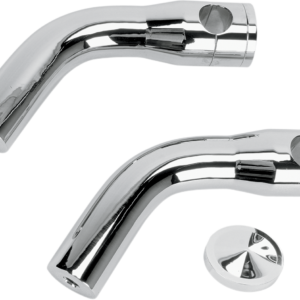 Risers - Pullback - 6" - Chrome
