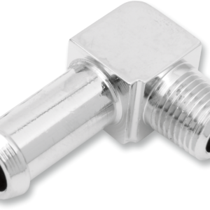 Male - 90° - 3/8"-1/8" NPT - Chrome