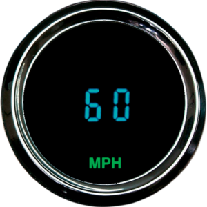 3013 Round Digital Mini-Speedometer - 2-1/16"