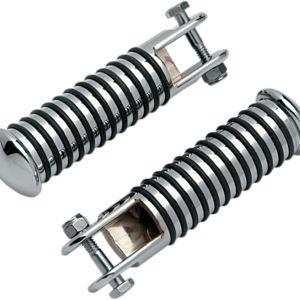 Footpegs - Round - Ribbed
