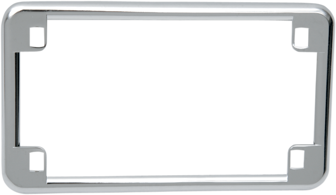 License Plate Frame - Chrome