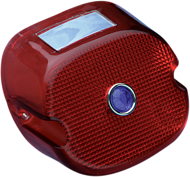 Laydown Taillight Lens - Red - Image 2