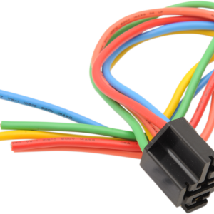 Relay Socket Assembly - Colored Wires
