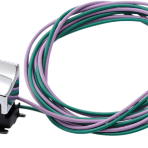 Switch Kit - Left-Side - Turn Signal - Chrome
