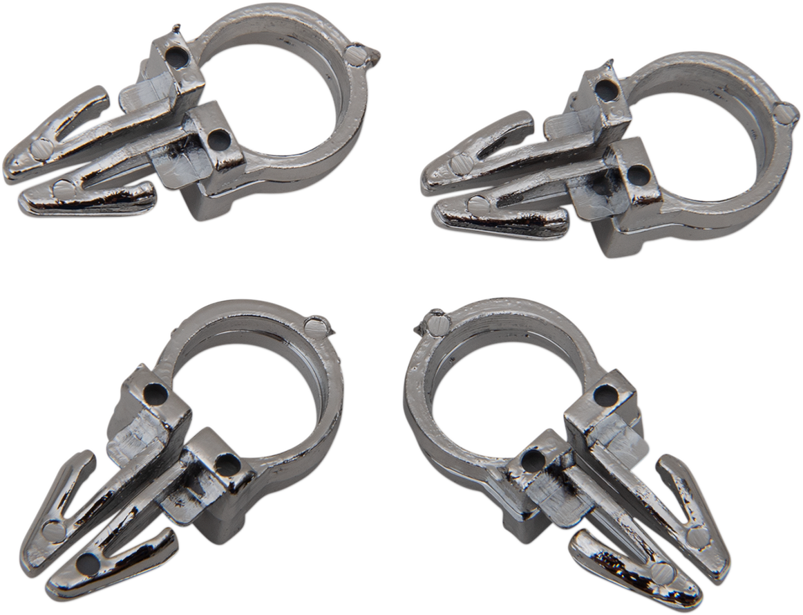 Handlebar Wiring Clips- 3/8" - 4PK