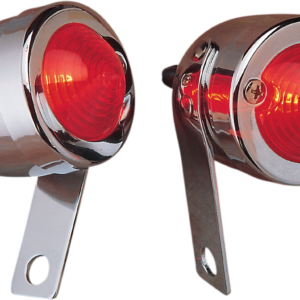 Bullet Light with Mount - Right - Chrome