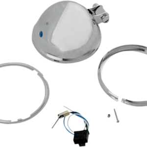 Bottom Mount Headlight Shell - 5-3/4" - Chrome