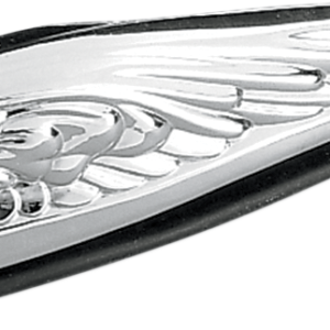 Eagle Head with Lights - Red Eyes - Small - Chrome