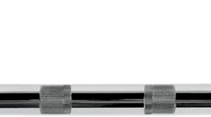 Handlebar - Narrow Center - Knurled - Dimpled - Chrome