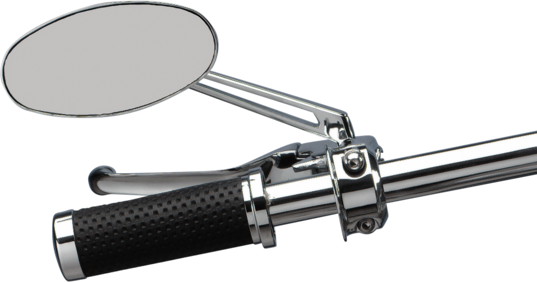 Mirror - Stealth II - Side View - Oval - Chrome - Image 2