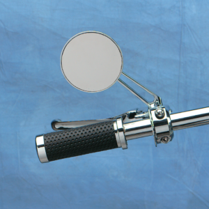 Round Mirror with Short Stem