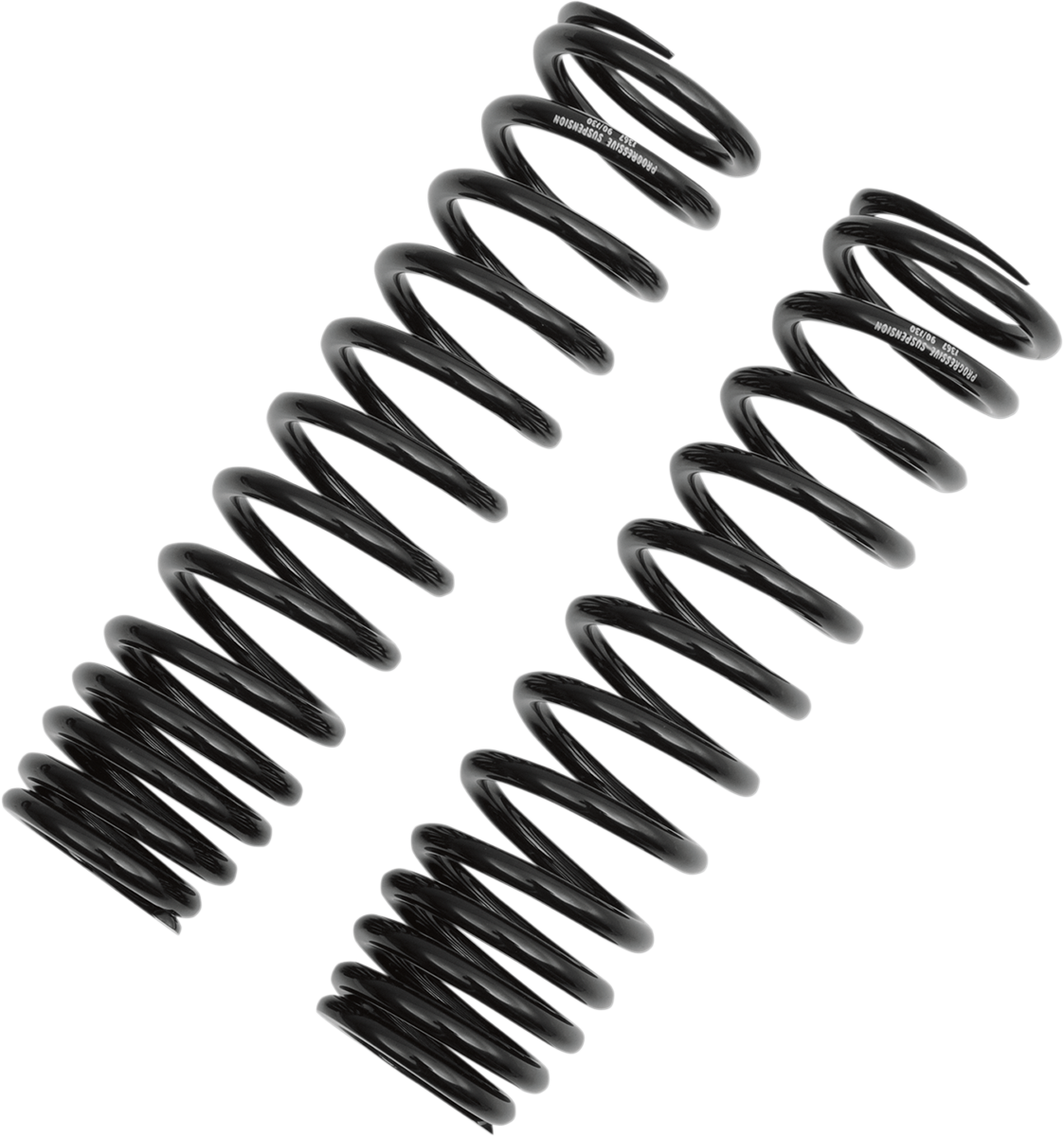 Shock Springs - 12/412-Series - Black - 95-140 lb/in
