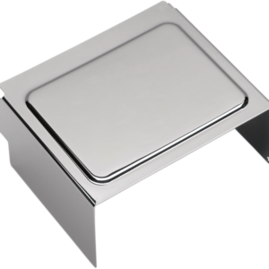 Battery Cover - Raised - Chrome