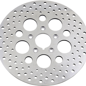 Drilled Brake Rotor - Front - 11.5" - Harley-Davidson