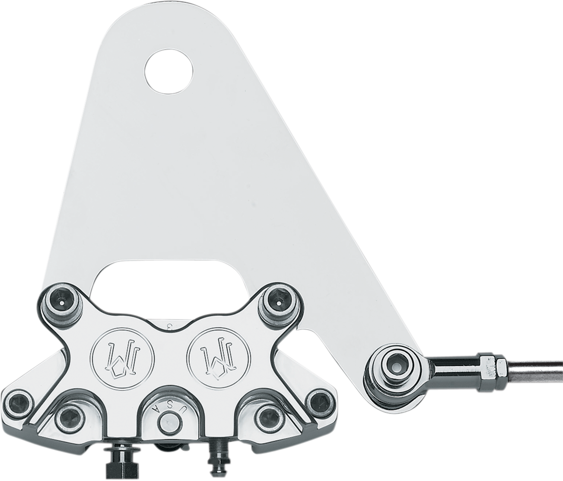 Caliper - Rear - Chrome - Rigid Frame 11.5"