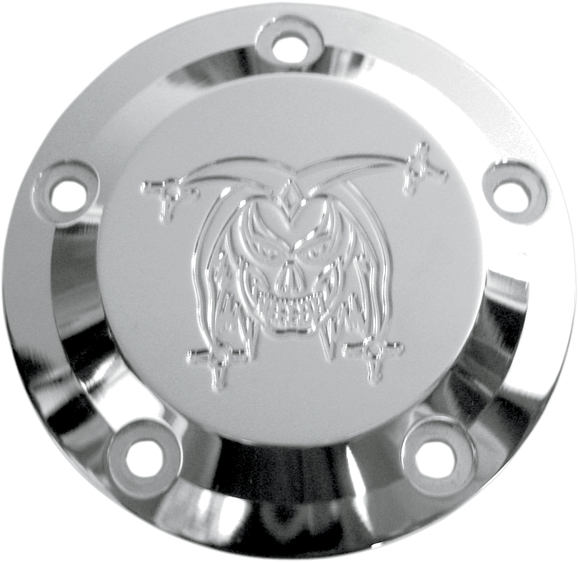 Points Cover - Joker - 5 Hole - Chrome