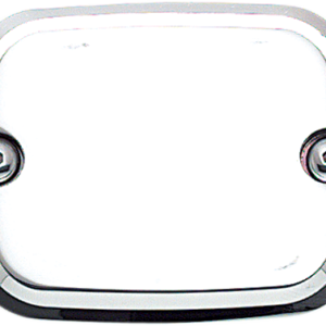Master Cylinder Cover - Brake - Front - Smooth - Chrome