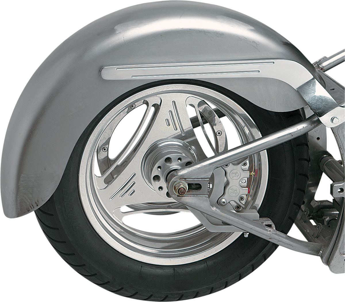 Long Shot Custom Rear Fender for Swingarm Frames - 8.5" W x 43.25" L - Image 2