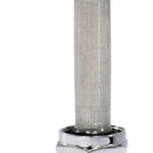 Hex Fuel Valve - Diamond Chrome - 22 mm
