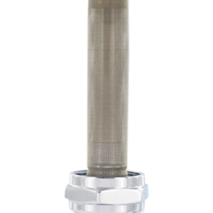 Hex Fuel Valve - Diamond Chrome - 22 mm