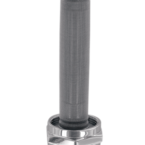 Hex Fuel Valve - Diamond Chrome - 22 mm