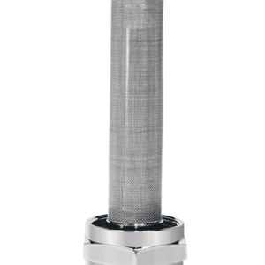 Hex Fuel Valve - Oval Chrome - 22 mm